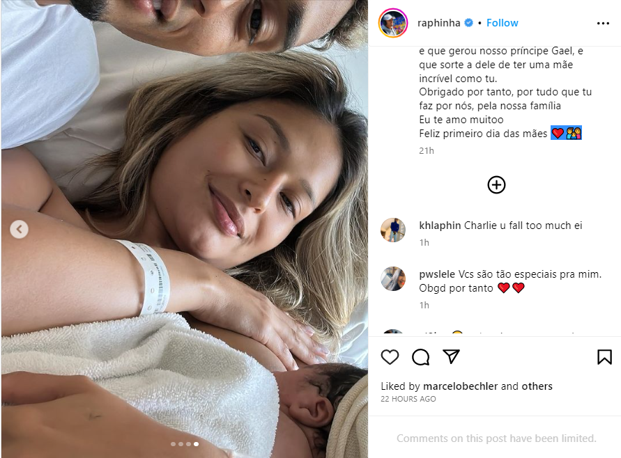 Raphinha Wishes His Wife Natalia Happy Mothers Day With A Heartwarming Message