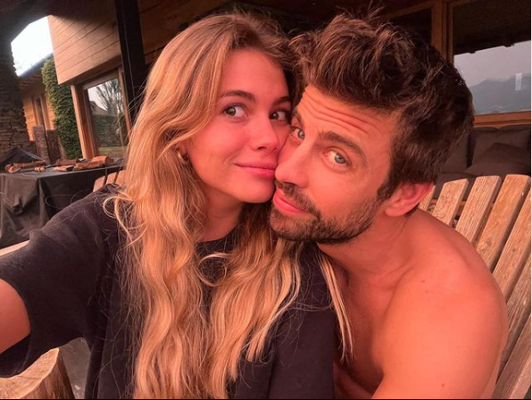 Gerard Pique Shares Lovely Image Of Him And Lover Clara Chia Martí
