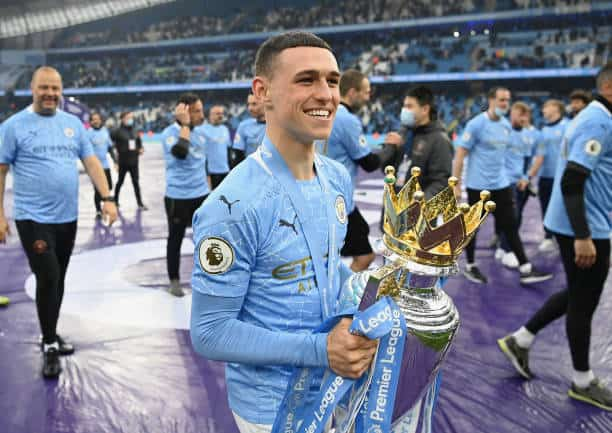 Phil Foden Is The Youngest Player To Win The Premier League Five Times
