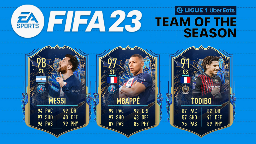 FIFA 23 Ligue 1 TOTS: Kylian Mbappe And Lionel Messi Makes Lists