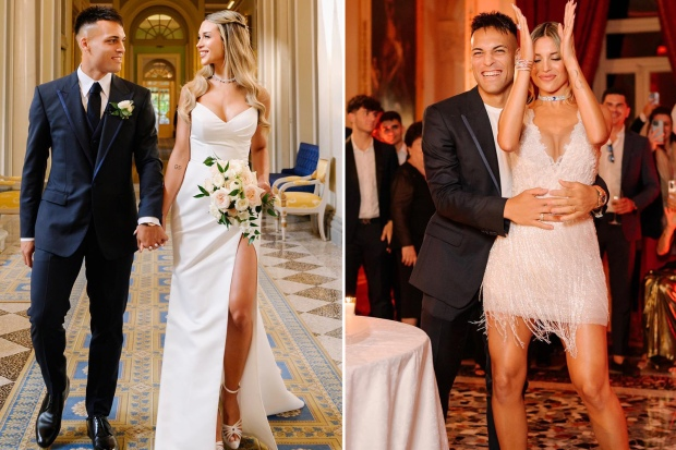 Lautaro Martinez Married Lover Agustina Gandolfo Over The Weekend At Lake Como