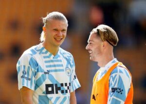 The Jack Grealish and Erling Haaland Bromance