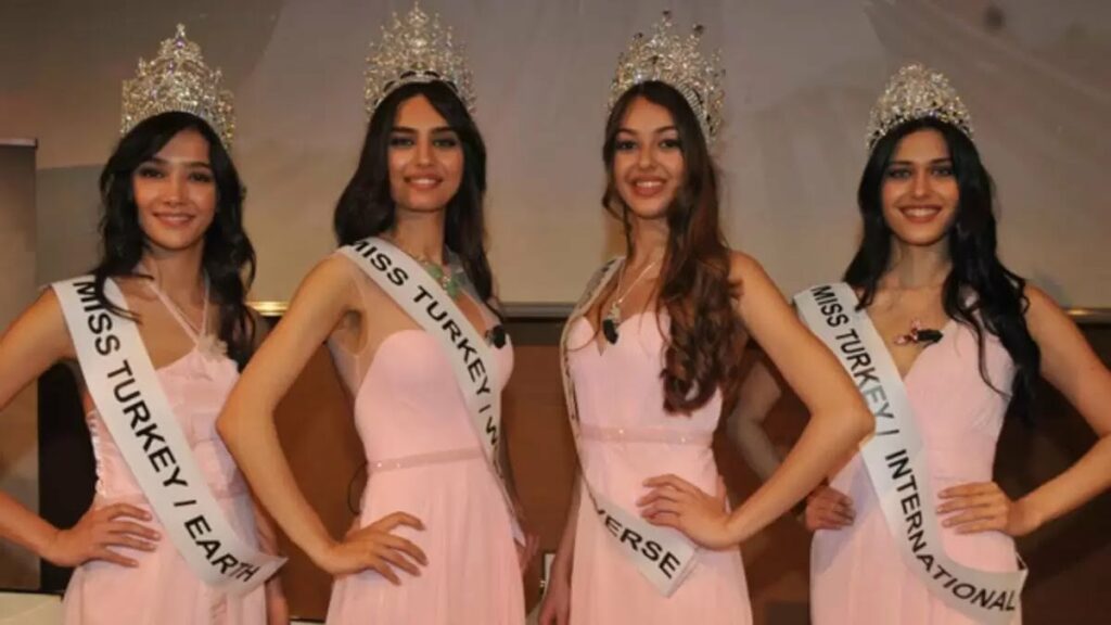 Amine Gulse was Miss Turkey in the year 2014