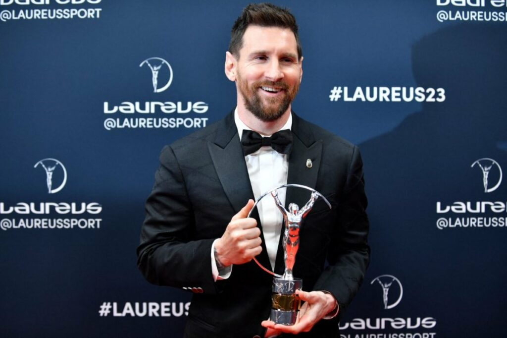 Lionel Messi Three Categories ESPY 2023 award