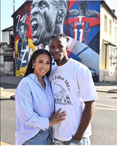 Wilfried Zaha Gets Praises From Lover Paige Bannister