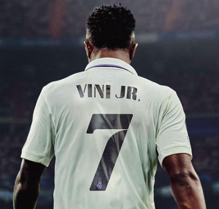 Vinicius Junior Is Real Madrid's New Number 7