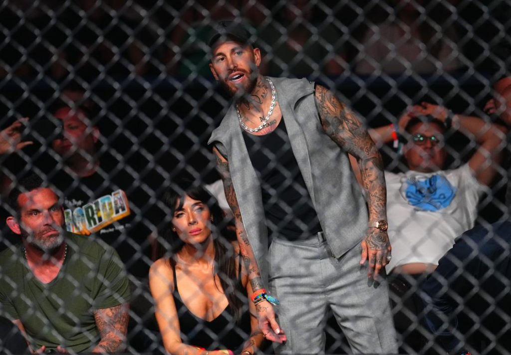 Sergio Ramos Turned Up At Illia Topuria's UFC Match