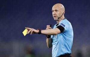 Anthony Taylor appears to still be within the good books of UEFA