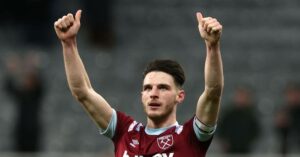 Arsenal offer for Declan Rice