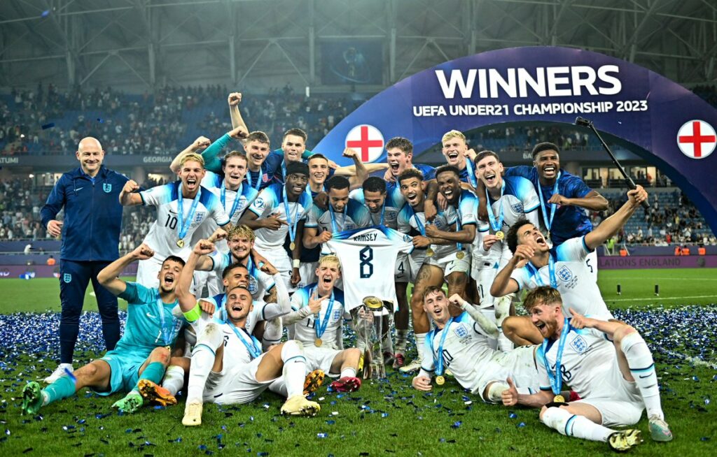 England win European U21 Championship