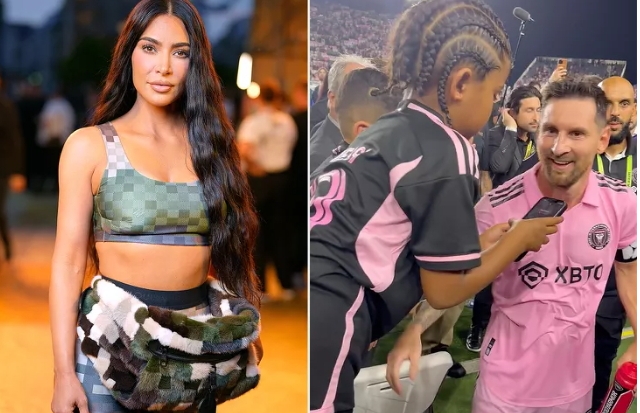 PSG Chief on X: Leo Messi signed and gave his debut match winning Inter  Miami shirt to Saint (Kim Kardashian's son) #InterMiamiCF #Messi