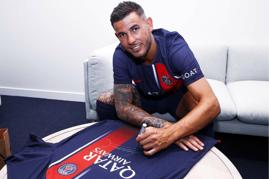 Lucas Hernandez signing for Paris Saint Germain