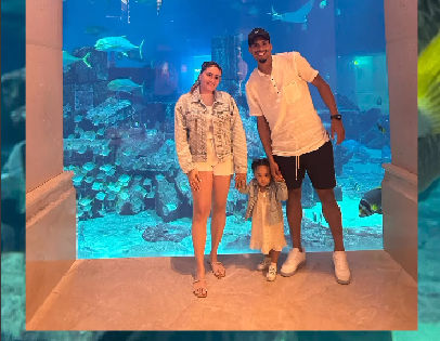 Ronald Araujo Enjoys Holiday With His Wife And Kid