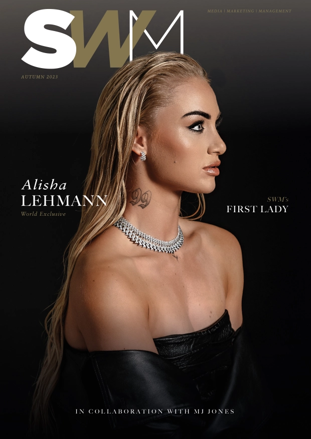 Alisha Lehmann Becomes First Ever Female To Appear On The Cover Of SWM Magazine