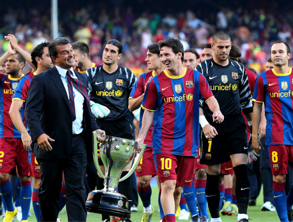 Barcelona President Joan Laporta Blast Lionel Messi For Joining Inter Miami