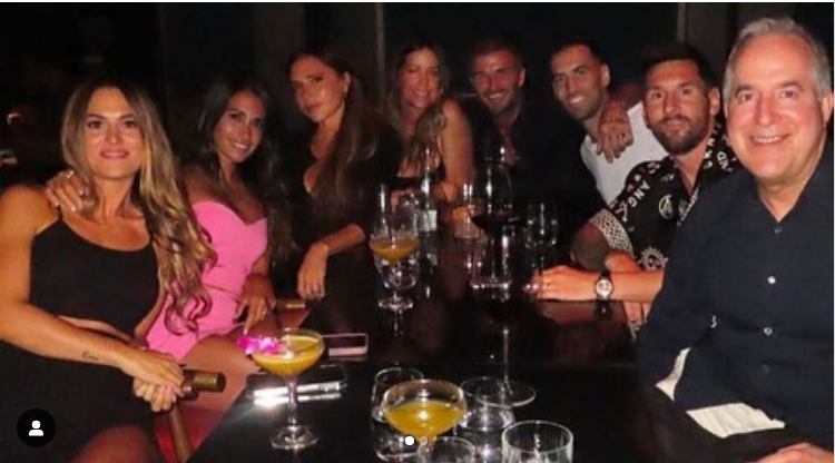 Lionel Messi Enjoys Dinner After Move To Inter Miami
