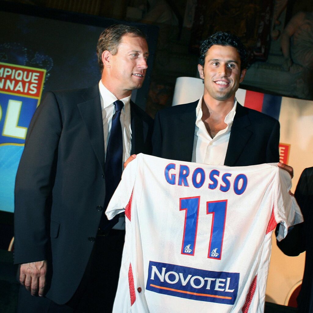 Olympique Lyon manager Fabio Grosso