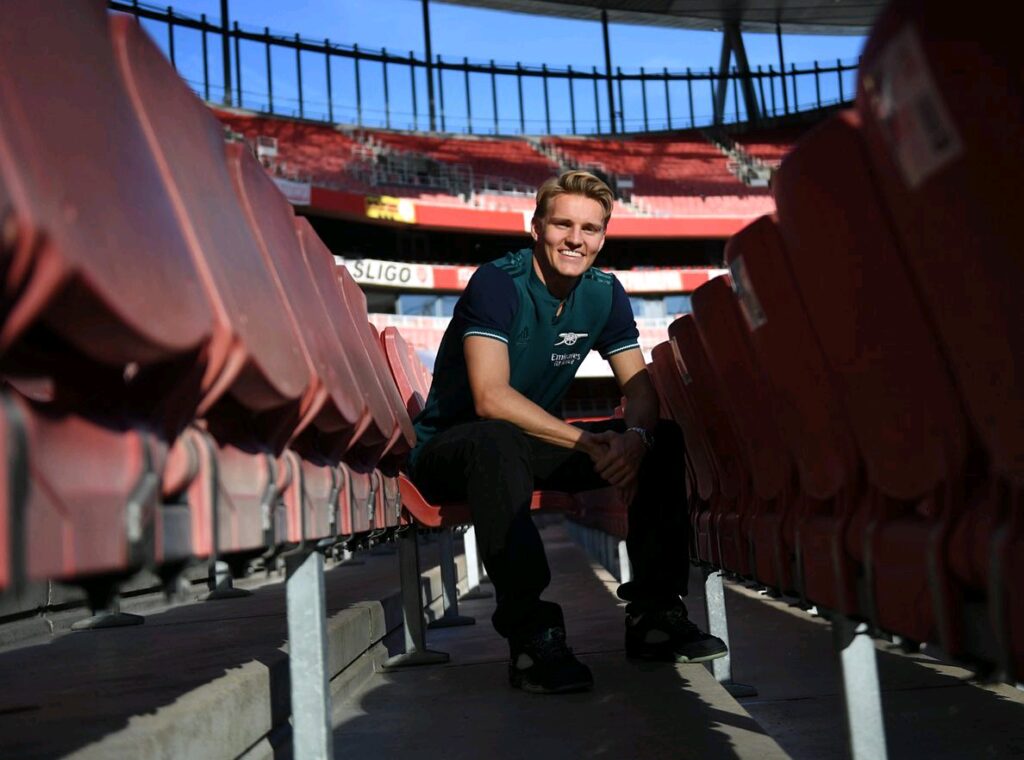 Martin Odegaard contract with Arsenal