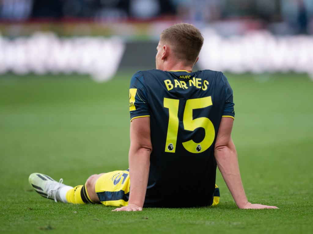 Harvey Barnes Out For Months Following Foot Injury