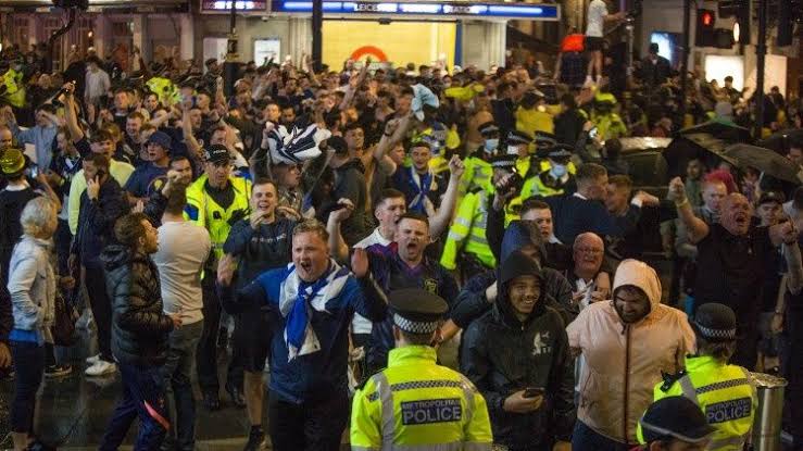 football-related arrests in UK