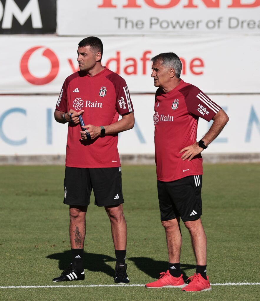 Besiktas new coach Burak Yilmaz