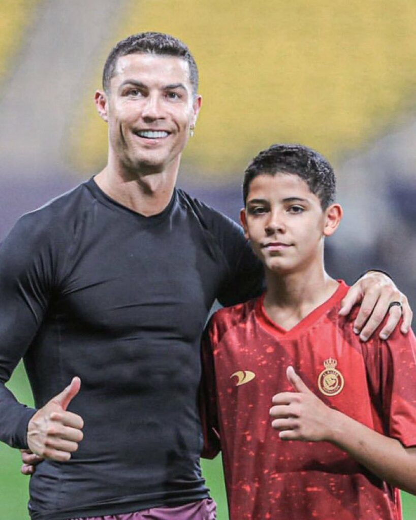 Cristiano Ronaldo Junior Joins Al-Nassr's U13 Team