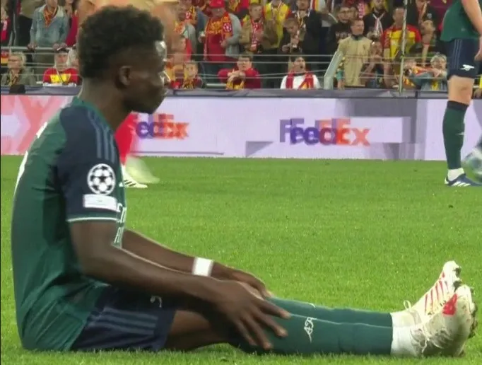 Bukayo Saka Suffers Injury Ahead Of Manchester City Clash