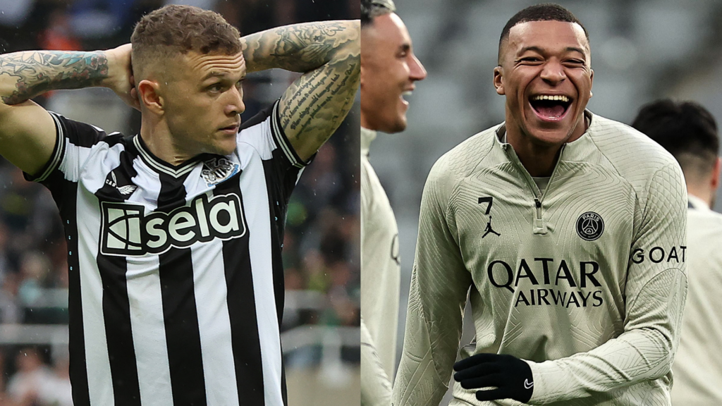Kieran Trippier Reveals That His Son Wants To Walk Out With Kylian Mbappe And Not Him
