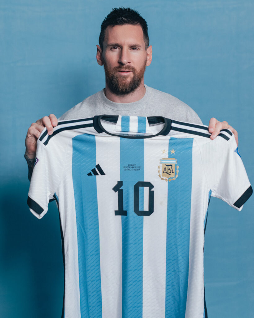 Lionel Messi 2022 FIFA World Cup jersey to be auctioned