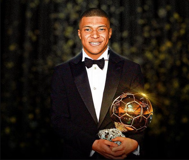Kylian Mbappe To Win The Next Four Ballon d'Or Awards According To Stimulation