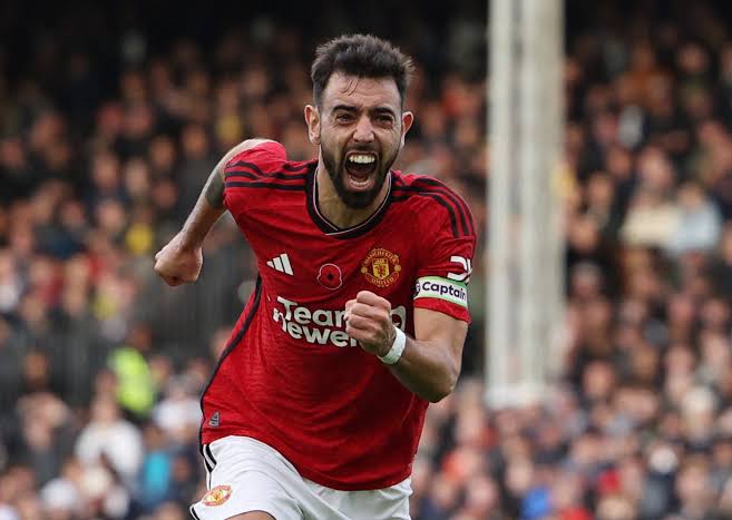 Manchester United Beat Fulham With A Late Goal From Bruno Fernandes