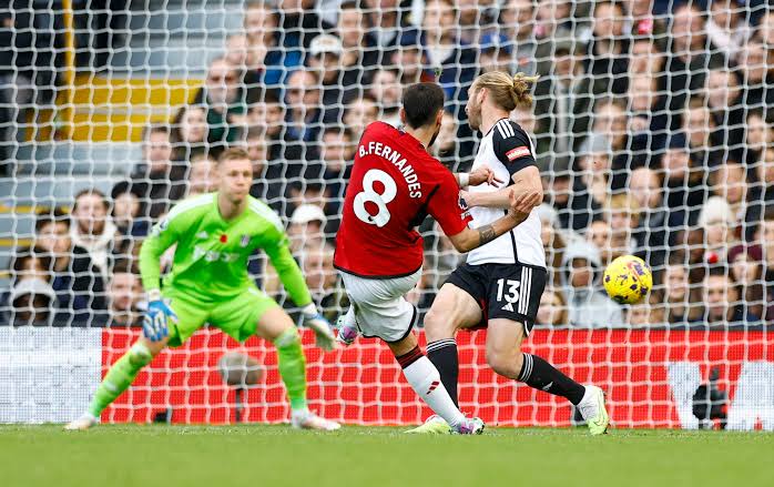 Manchester United Beat Fulham With A Late Goal From Bruno Fernandes