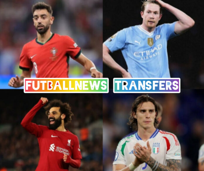 Transfer News Update [Bruno Fernandes, Kevin De Bruyne, Mo Salah ...